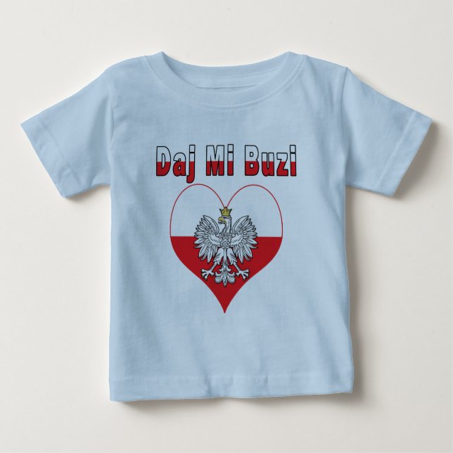 T-shirts Coração de Daj MI Buzi Eagle (Frente)