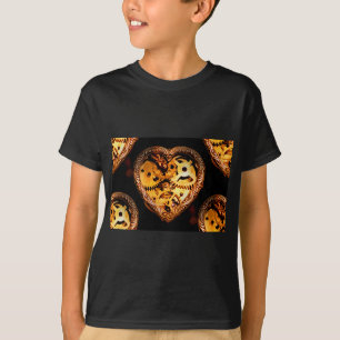 T-shirts coração de steampunk