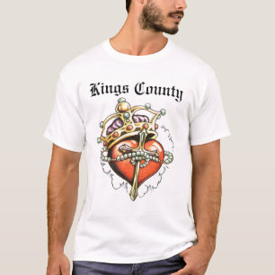 T-shirts Coração do Condado de Kings