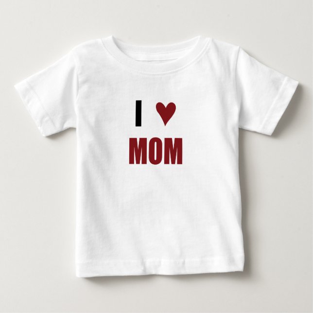 T-shirts Coração Mãe Toddler Tee (Frente)