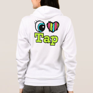 T-shirts Coração Olho Brilhante Eu Adoro Toque