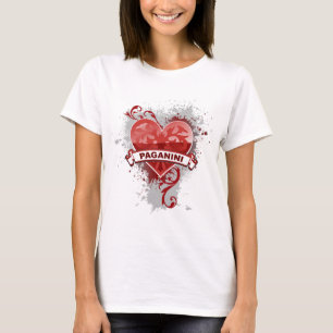 T-shirts Coração Paganini