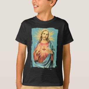 T-shirts Coração sagrado de Jesus