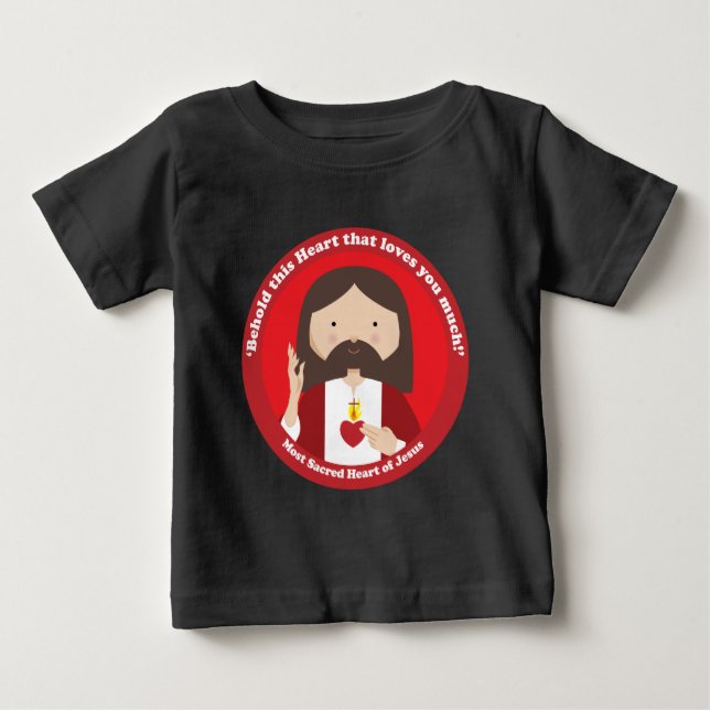 T-shirts Coração Sagrado de Jesus (Frente)