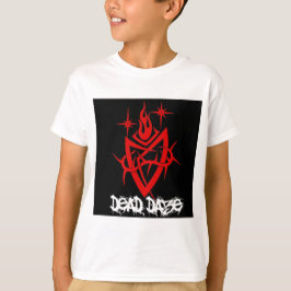 T-shirts Coração Tribal de Dias Mortos