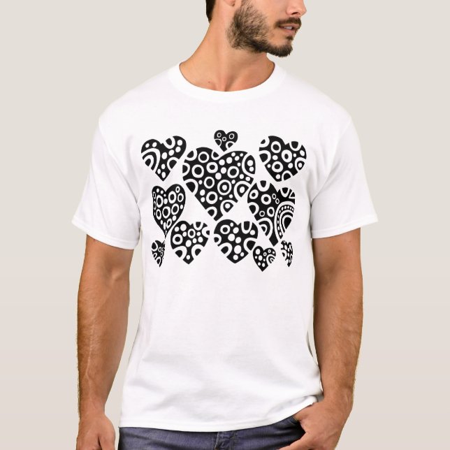 T-shirts Corações (Frente)