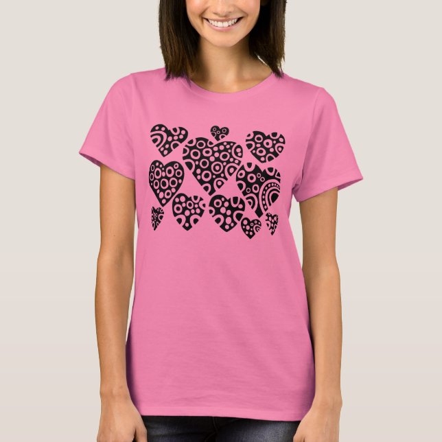 T-shirts Corações (Frente)