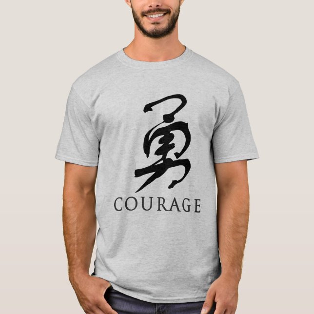 T-shirts Coragem (Frente)