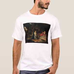 T-shirts Cordelia e rei Lear (óleo em canvas)
