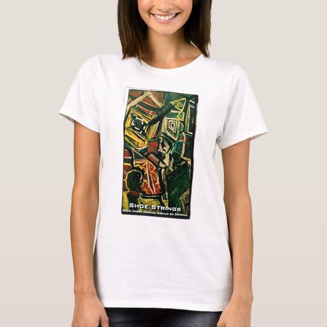 T-SHIRTS CORDÕES DE SAPATO (Frente)