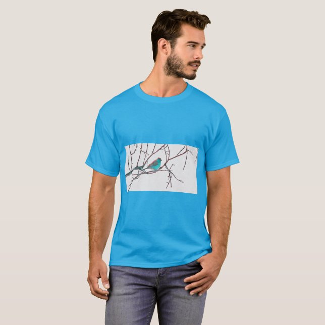 T-shirts Cordon bleu Waxbill (Frente Completa)