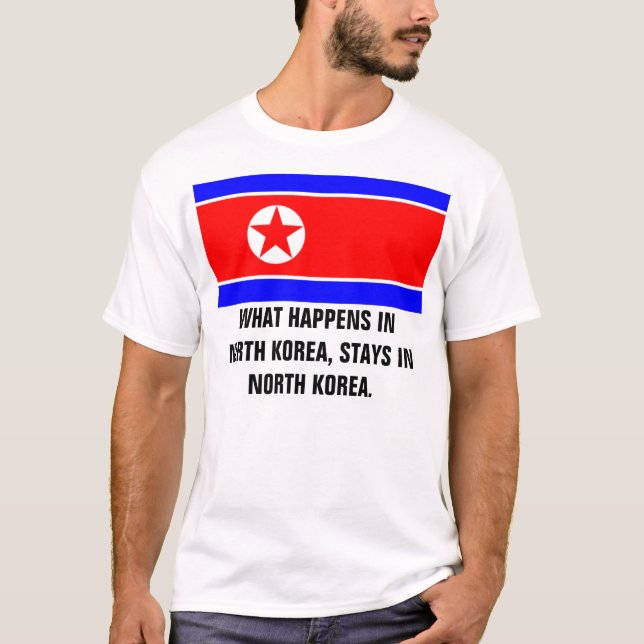 T-SHIRTS COREIA DO NORTE (Frente)