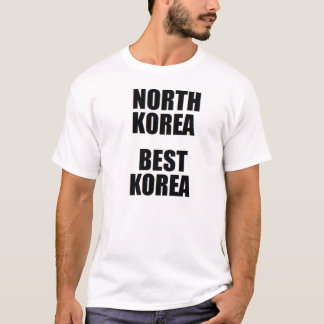T-SHIRTS COREIA DO NORTE, A MELHOR COREIA