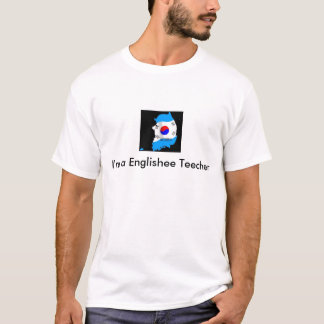 T-shirts Coreia, eu sou um Englishee Teecher