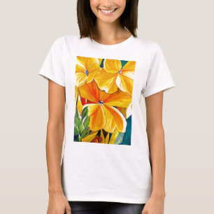 T-shirts Cores d'água originais de Wallflower art floral