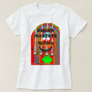 T-shirts Cores do Carnaval do Samba Hakuna Matata blings.pn