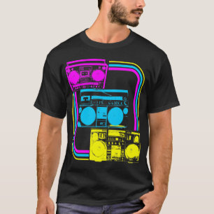 T-shirts Corey Tiger 80 s - Rádio da Caixa de Seleção Re