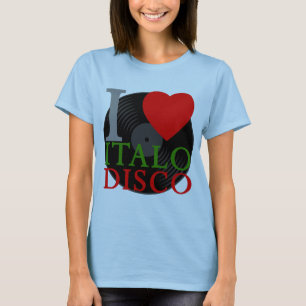 T-shirts Corey Tiger 80s Retro Eu Amo Italo Disco