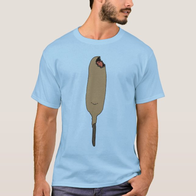 T-shirts Corndog feliz (Frente)
