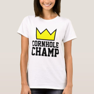 T-shirts CORNHOLE CHAMP