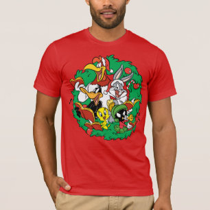 T-shirts Coroa de Natal do Grupo LOONEY TUNES™
