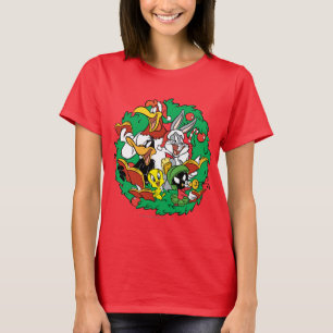 T-shirts Coroa de Natal do Grupo LOONEY TUNES™
