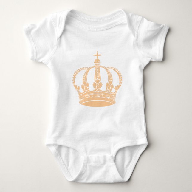 T-shirts Coroa Real 02 - Areia (Frente)