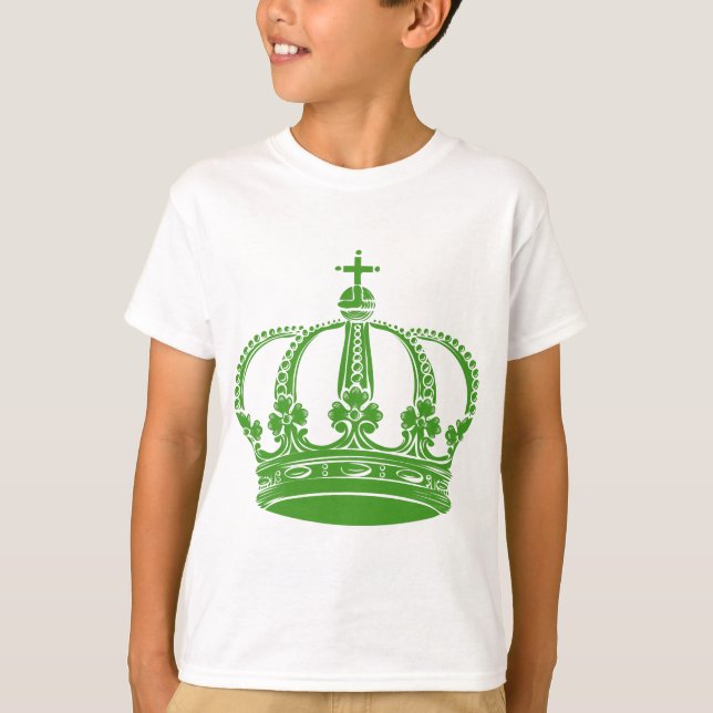 T-shirts Coroa Real 02 - Avocado Verde (Frente)