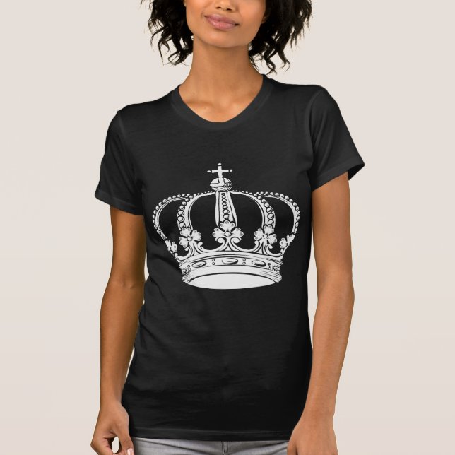 T-shirts Coroa Real 02 - Branco (Frente)