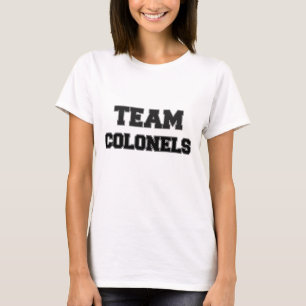 T-shirts Coronéis da equipe