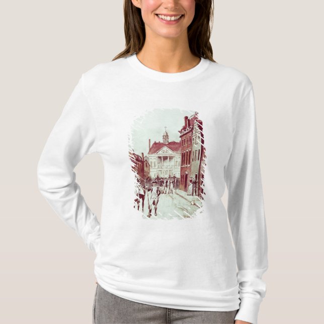 T-shirts Coronel e Rhode continental privado, primeiro (Frente)