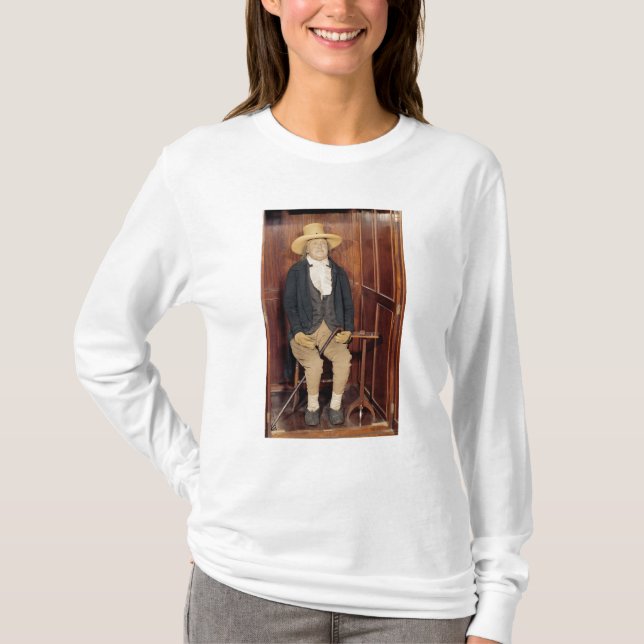 T-shirts Corpo embalsamado de Jeremy Bentham (Frente)