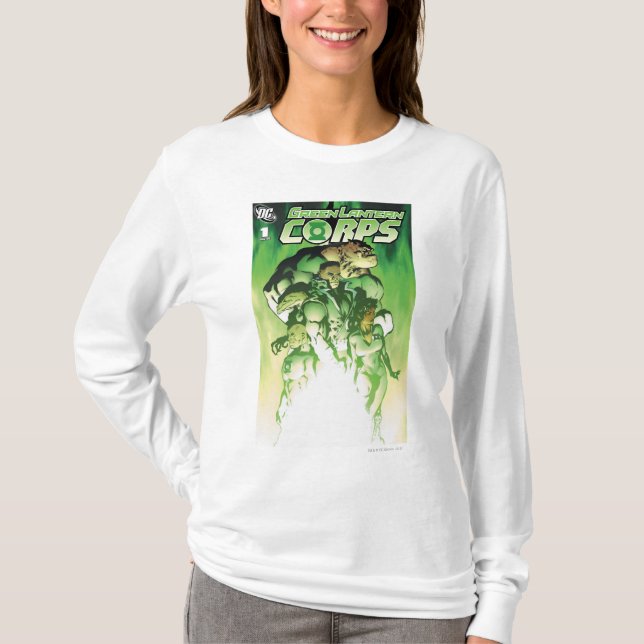 T-shirts Corpo Lanterna Verde (Frente)