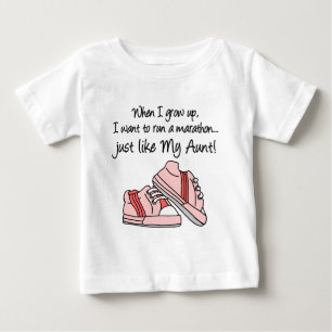 T-shirts Correr maratona como minha tia