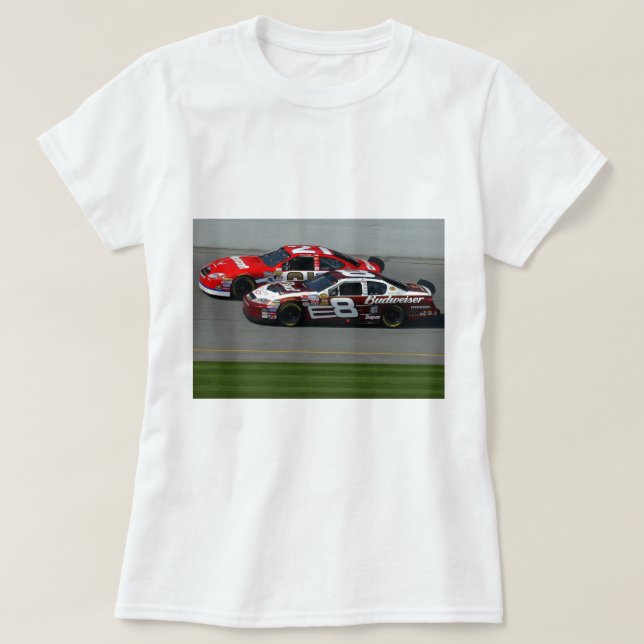 T-shirts Corrida de Automóveis (Frente do Design)