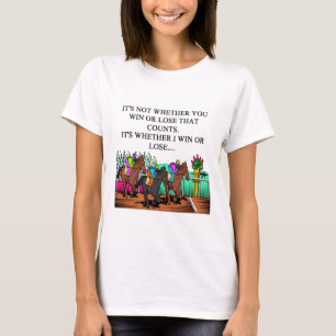 T-shirts corrida de cavalos derby