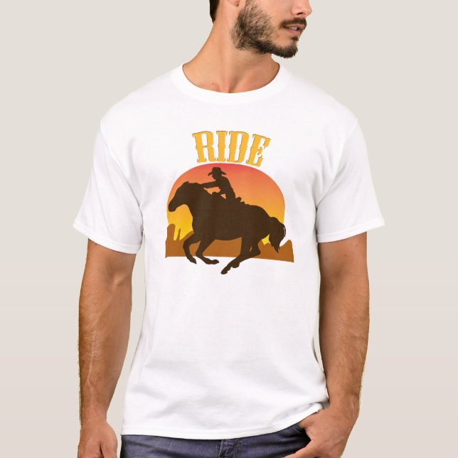 T-shirts Corrida Sunset (Frente)
