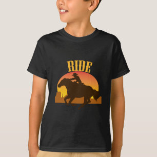 T-shirts Corrida Sunset