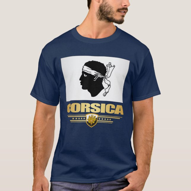 T-shirts Córsega (Frente)