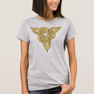 T-shirts Cortagem Dourada Celta