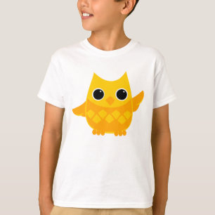 T-shirts Coruja Amarela