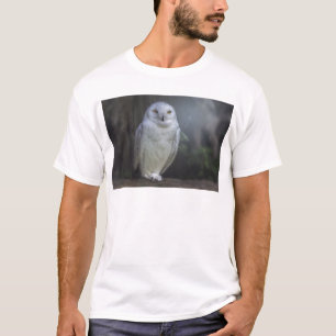 T-shirts Coruja branca na noite