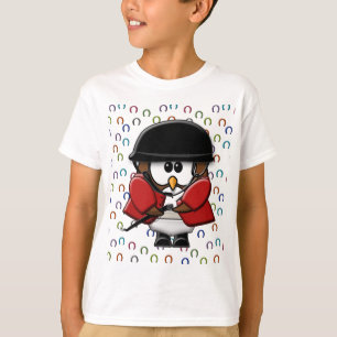 T-shirts coruja cavaleiro de cavalo