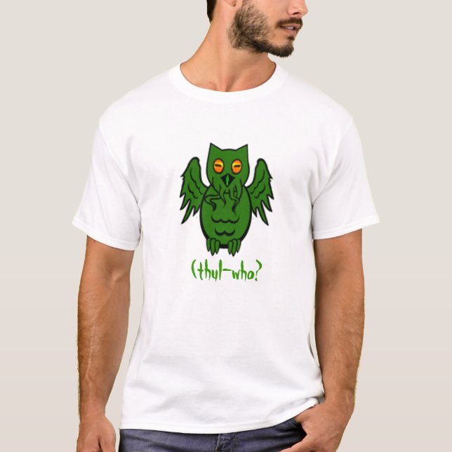 T-shirts Coruja de Cthulhu (Frente)