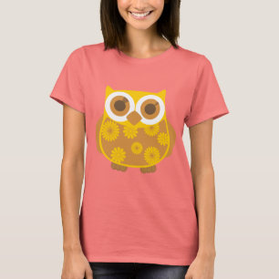 T-shirts Coruja do outono