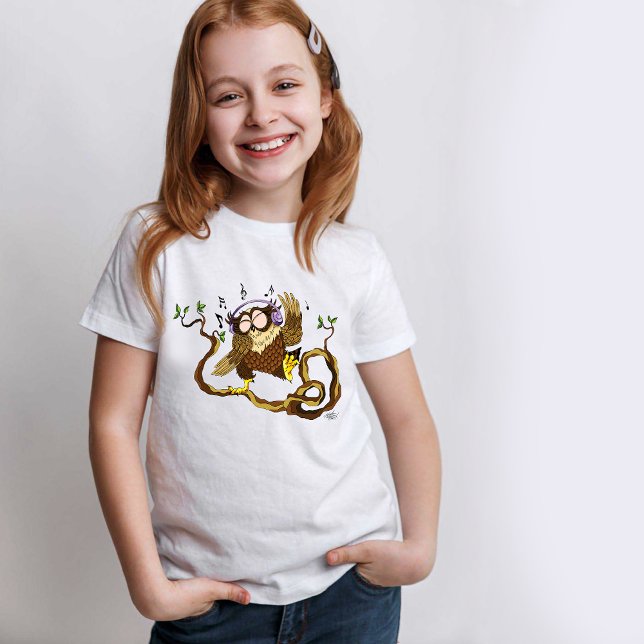 T-shirts Coruja Sunshine (Criador carregado)