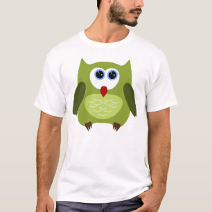 T-shirts Coruja. T-camisa