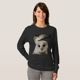 T-shirts Corujas brancas