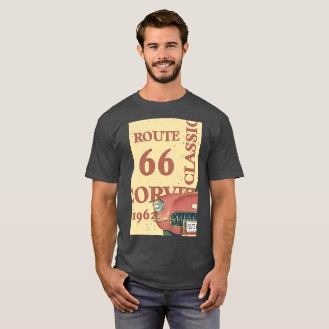 T-shirts Corveta 1962 (Frente Completa)