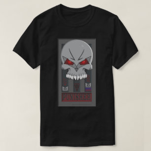 T-shirts Corveta o crânio do Punisher